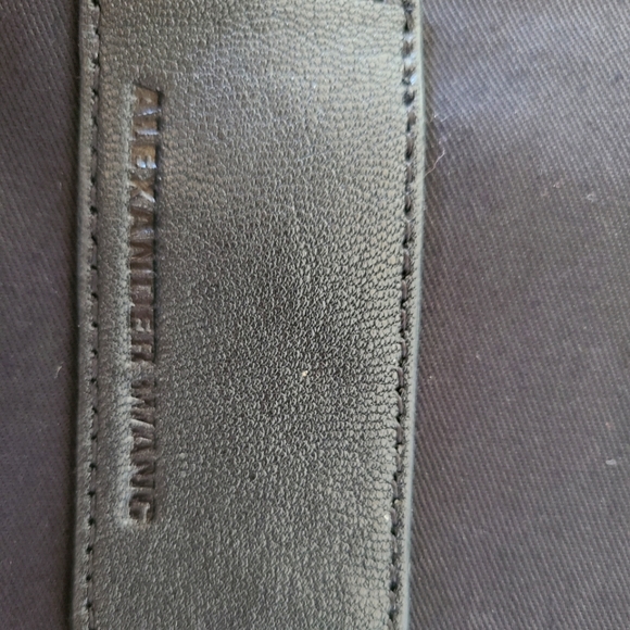 ALEXANDER WANG - Thigh high leather boots. - Picture 12 of 16